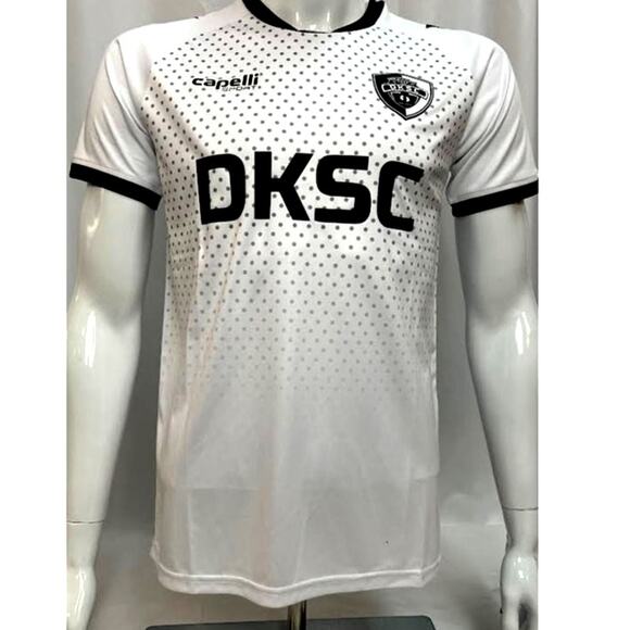 NWT! Capelli Sport Men's Condor III Marble Soccer Jersey White Small - Picture 1 of 7